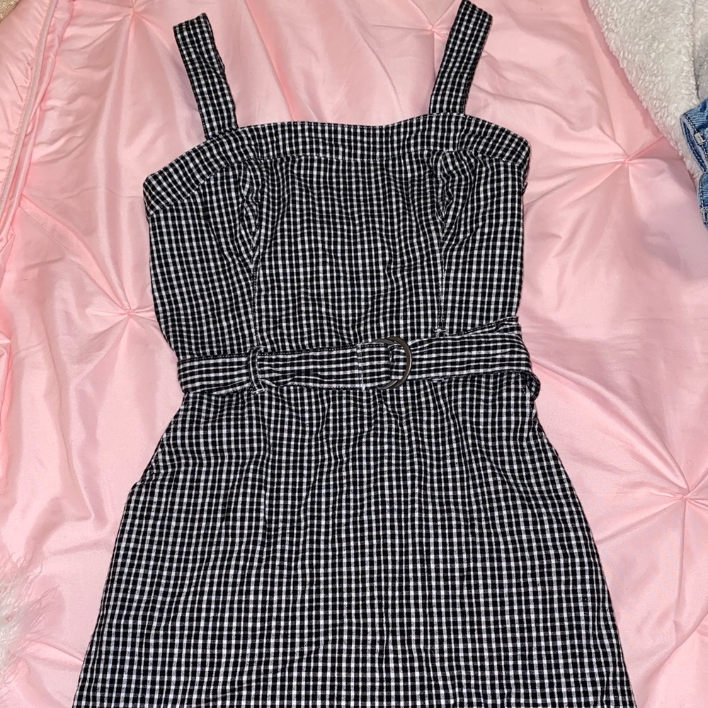 Hollister Plaid Mini Dress